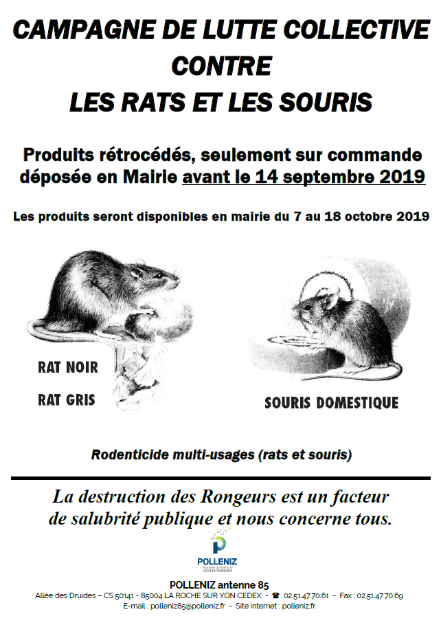 Raticide 70 concentré contre rats et souris