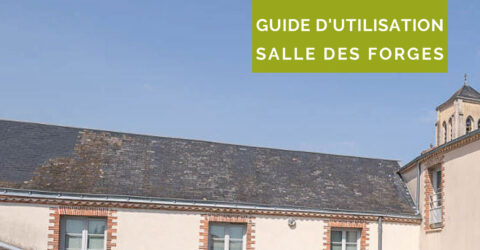 Image : Couverture - Guide d'utilisation Salle Les Forges - Montréverd